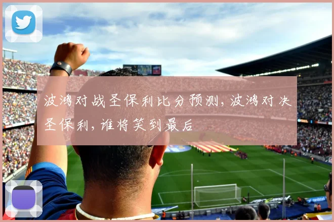 波鸿对战圣保利比分预测,波鸿对决圣保利,谁将笑到最后